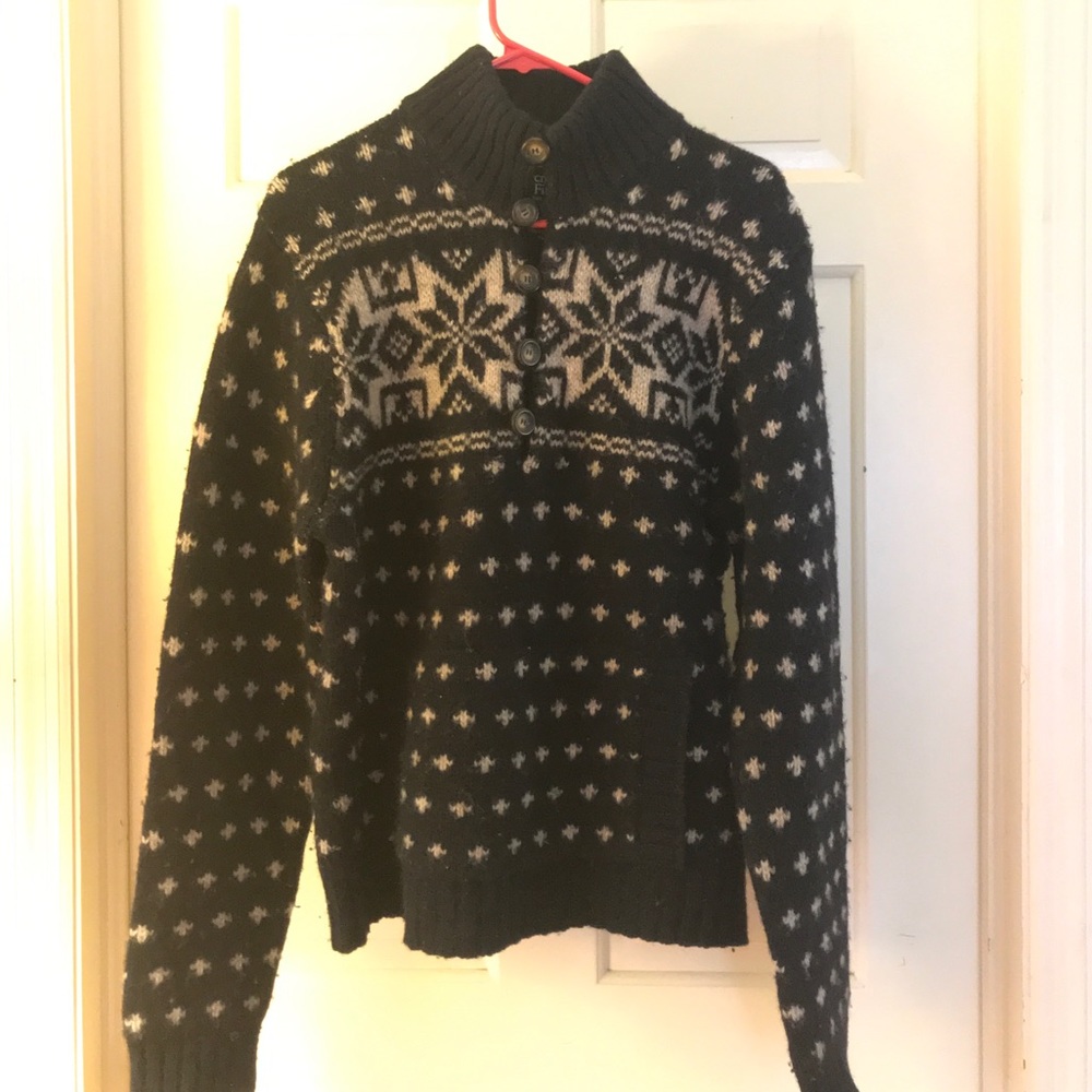 Abercrombie & Fitch muscle sweater. 💯 wool!